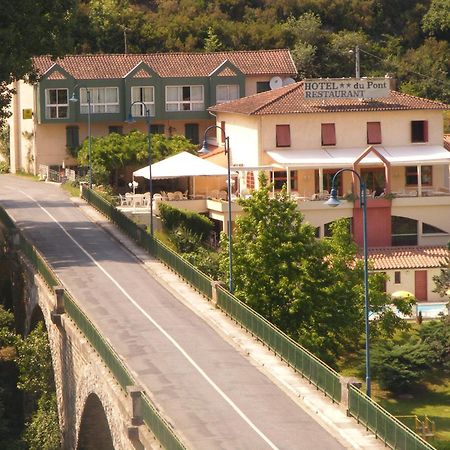 Logis Hotel Restaurant Du Pont Ambialet Dış mekan fotoğraf